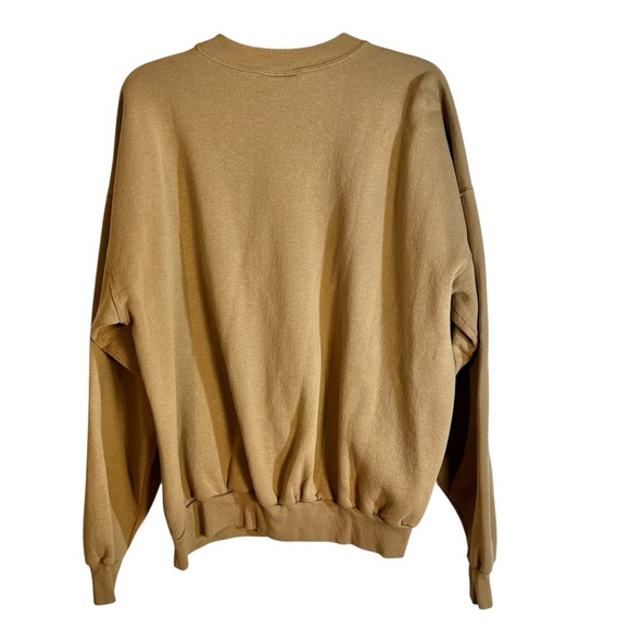 Vintage Golf Sweatshirt XL Embroidered Crewneck Classic Mc C Sport Tan Brown - Picture 2 of 8